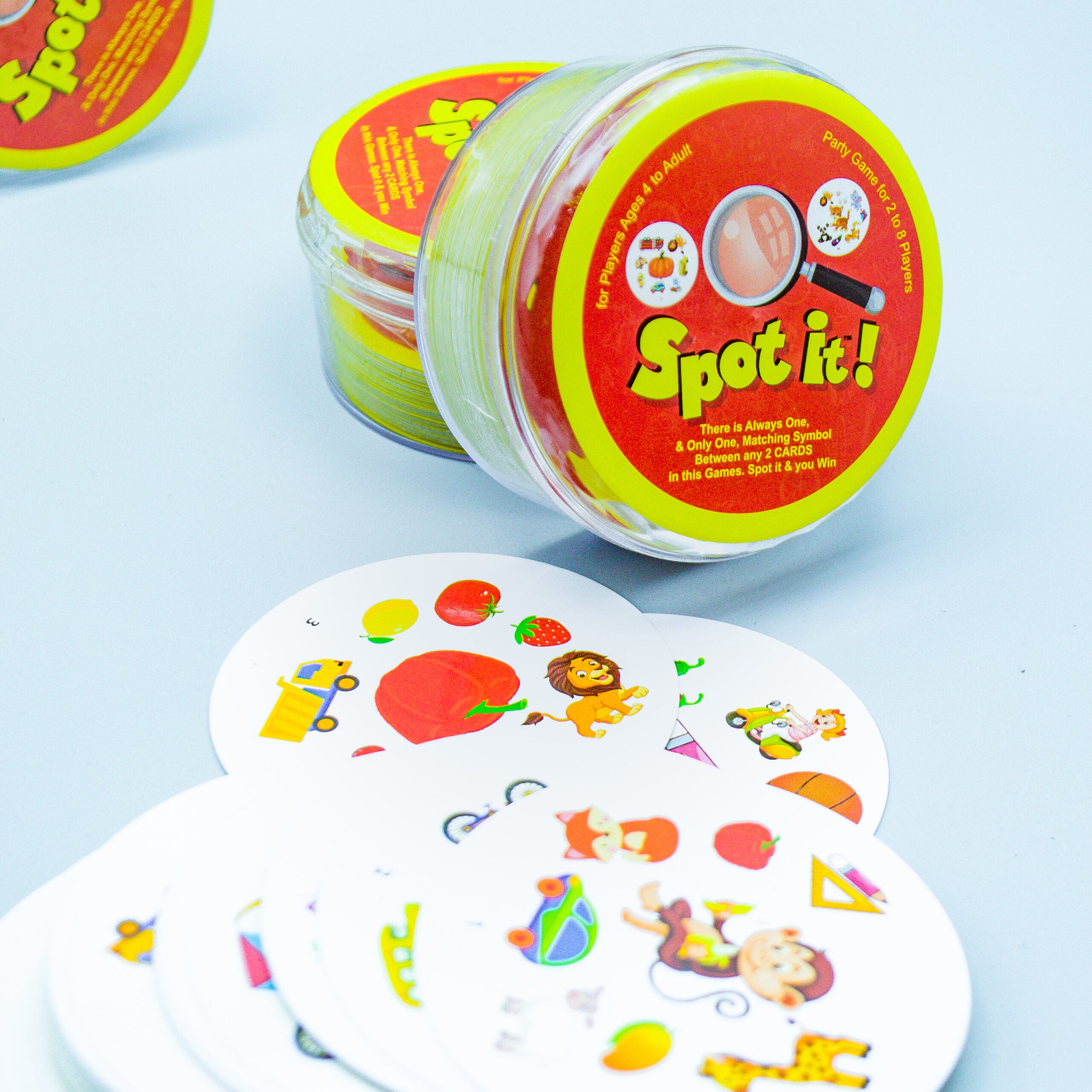 Spot it! Active Play with Acrylic Box - 46 Cards - 01A - Default Title - Odeez | Educational Toys Pakistan 