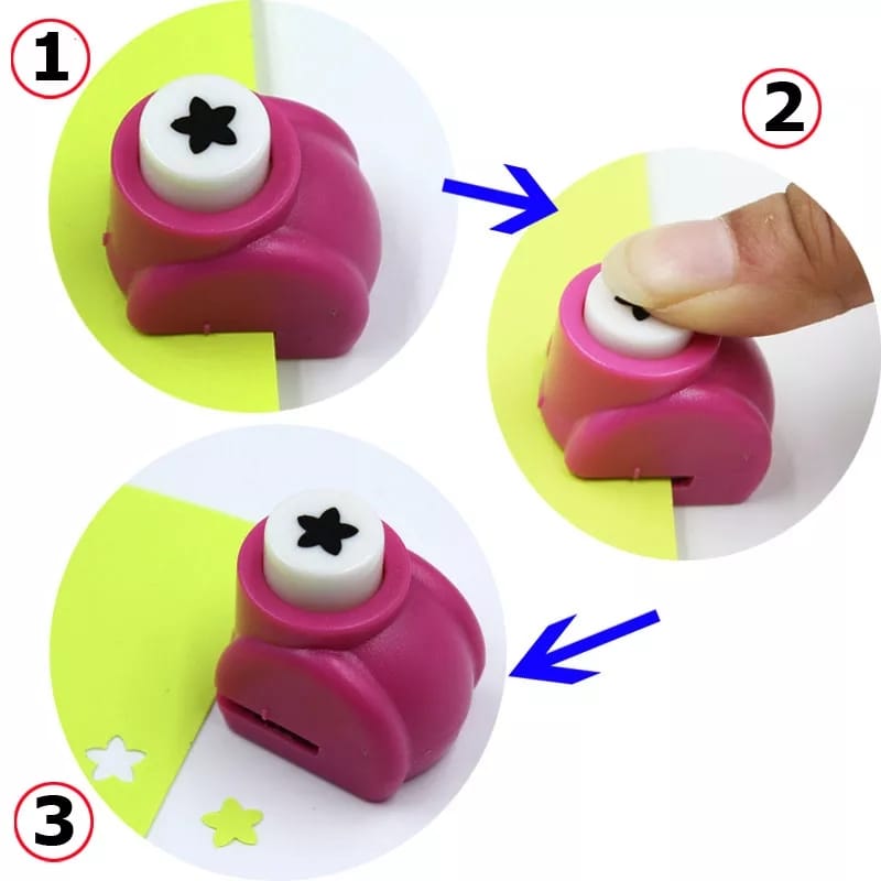 Creative Craft Punch Machine - 1 Random Design - Default Title - Odeez | Educational Toys Pakistan 