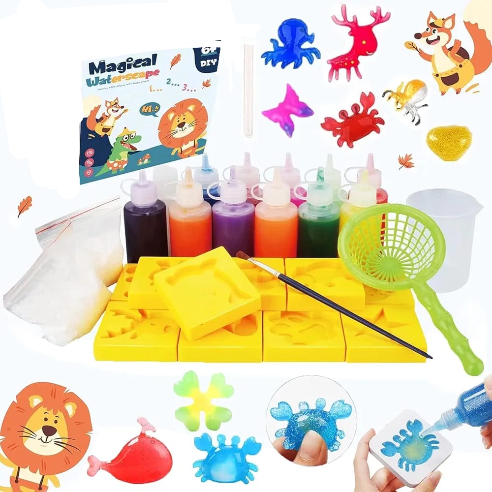 Magical Waterscape - DIY ELF Water Gel Molding Toy - 693