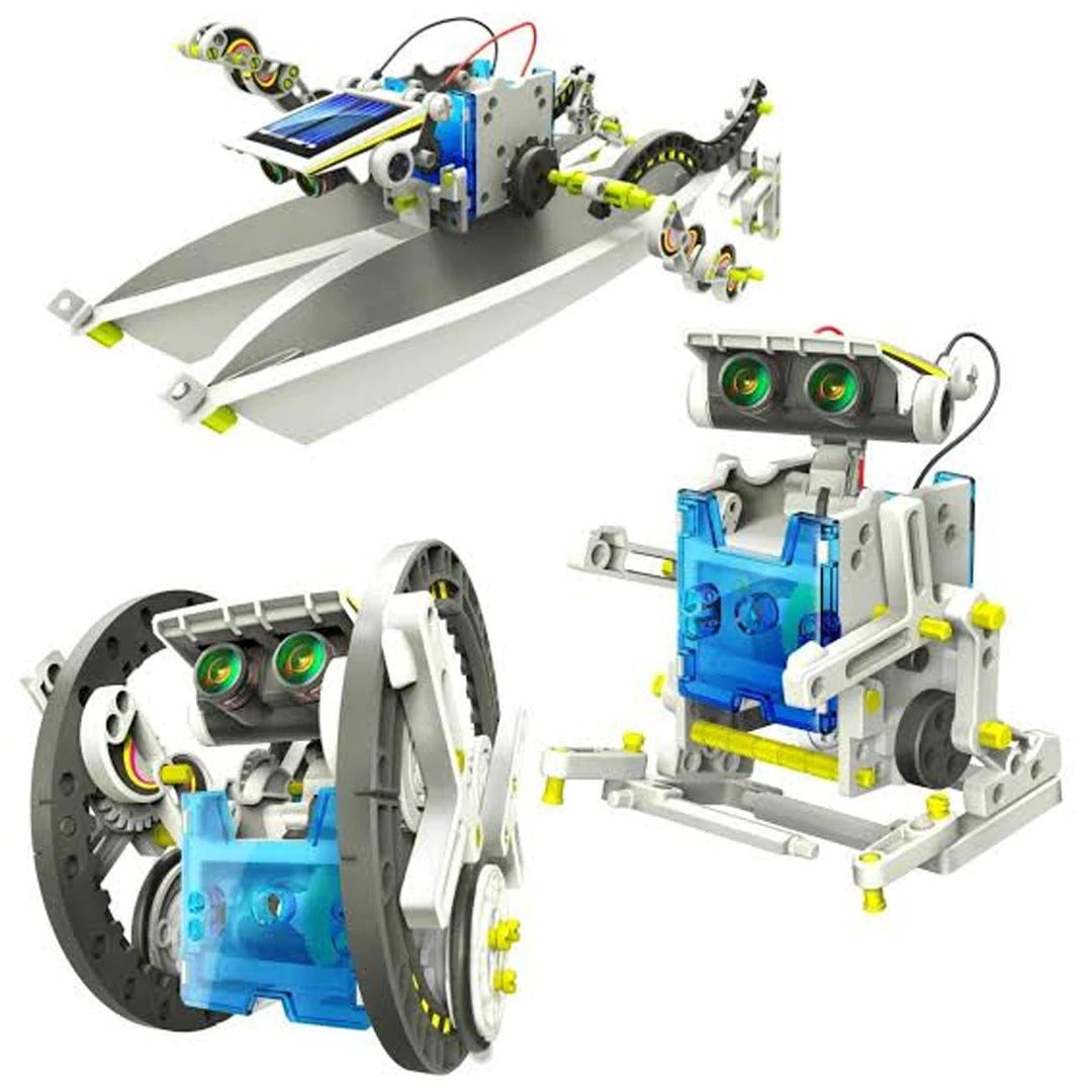 14 in 1 DIY Solar Robot Logical Experiments - Default Title - Odeez | Educational Toys Pakistan 