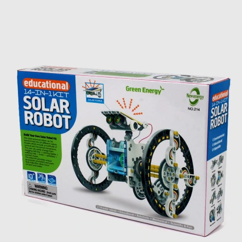 14 in 1 DIY Solar Robot Logical Experiments - Default Title - Odeez | Educational Toys Pakistan 