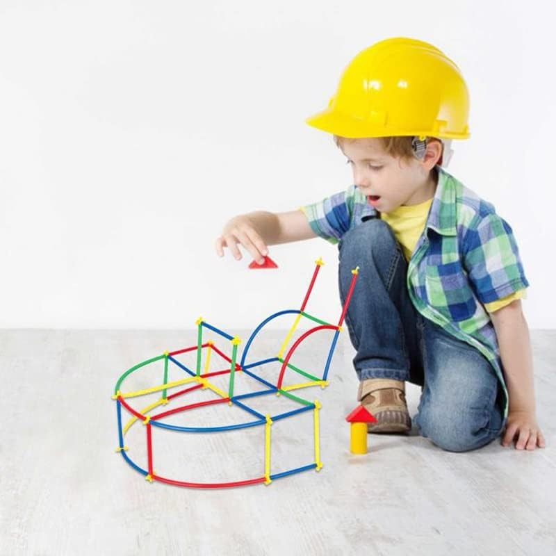 Straw Constructor STEM Building Blocks - 110 pieces - Default Title - Odeez | Educational Toys Pakistan 