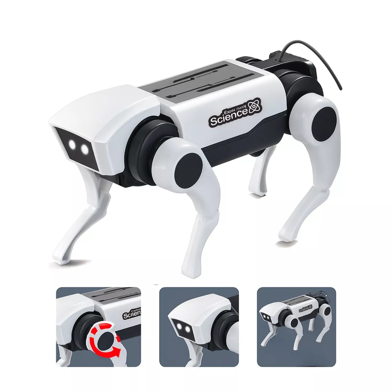 STEM DIY Remote Control Robot Dog Experiment Kit - 952A