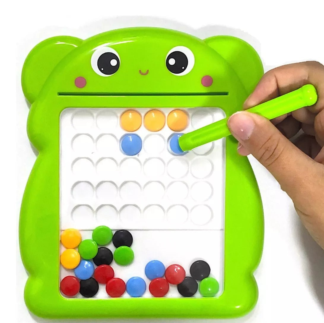 Mini Magnetic Drawing Beads Board - 618 - Default Title - Odeez | Educational Toys Pakistan 