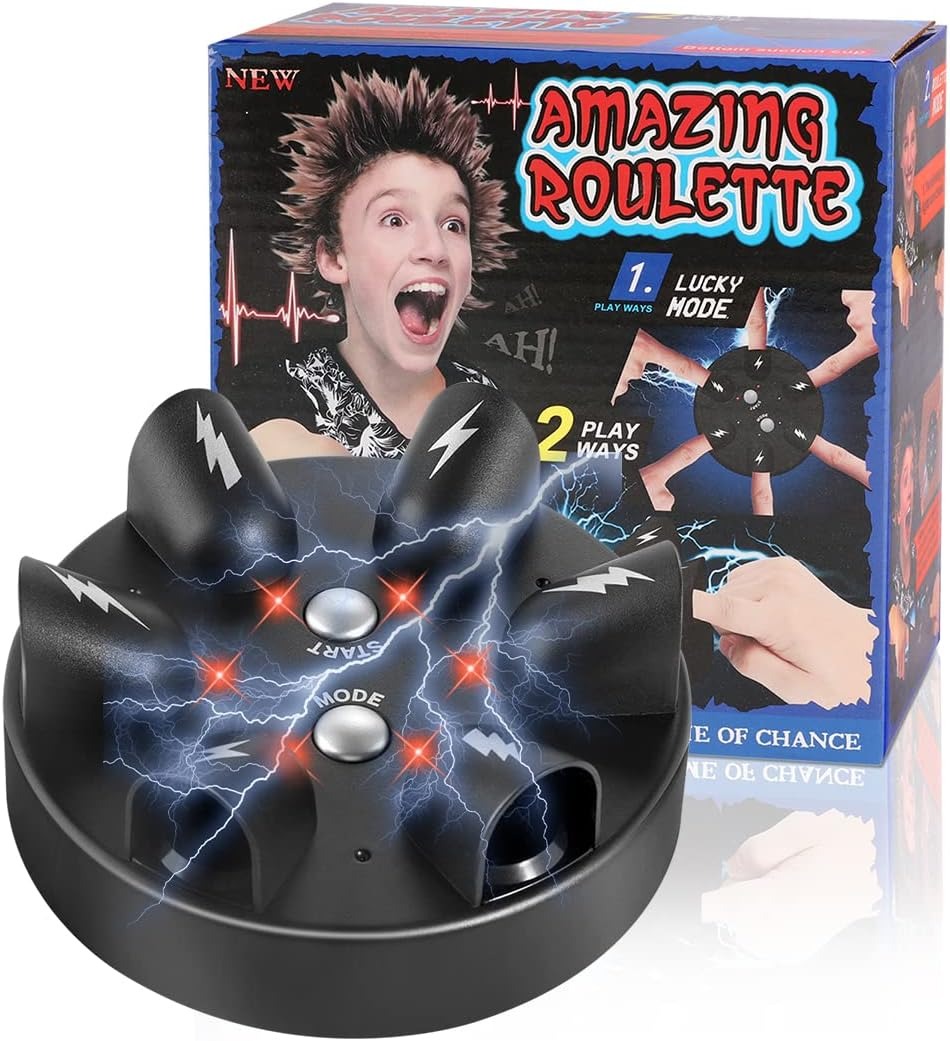 Micro Electric Shock Amazing Fun Roulette Game - 122 - Default Title - Odeez | Educational Toys Pakistan 