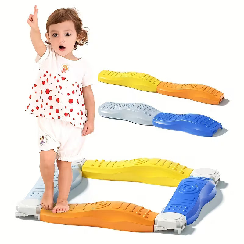 Multicolour Sensory Balance Beam Tactile Board - 031