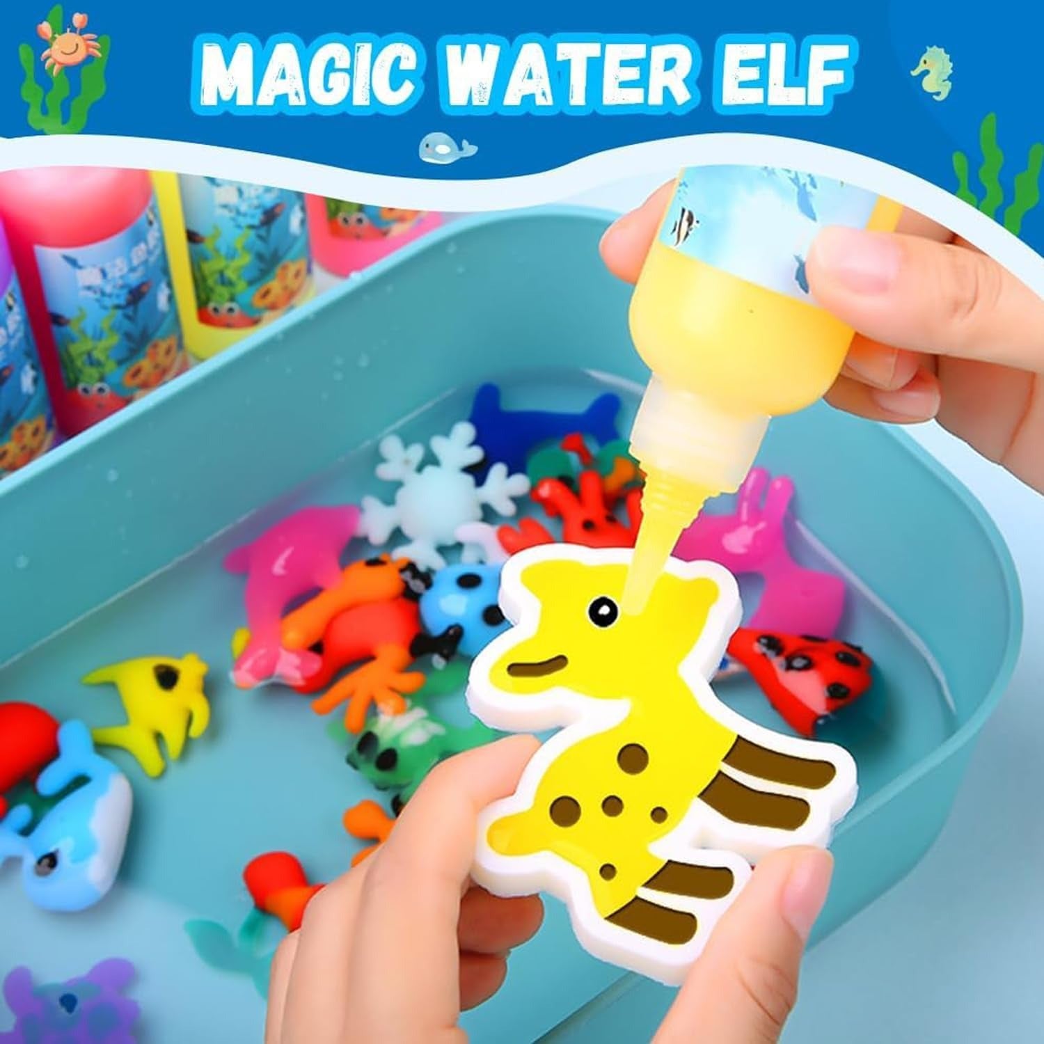 Without Box Magical Waterscape - DIY ELF Water Gel Molding Toy - 689