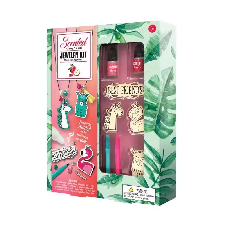 DIY Scented Cherry and Apple Jewelry Making kit - 032 - Default Title - Odeez | Educational Toys Pakistan 