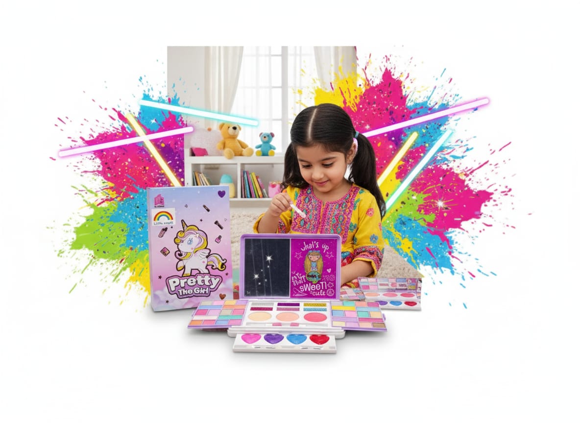 Pretty Unicorn Make up Set for Girls Rectangle - 19K