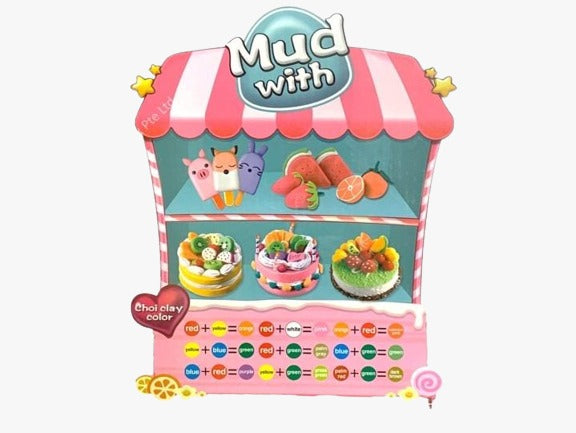 3in1 Cake and Fruits Play Dough Set - 363