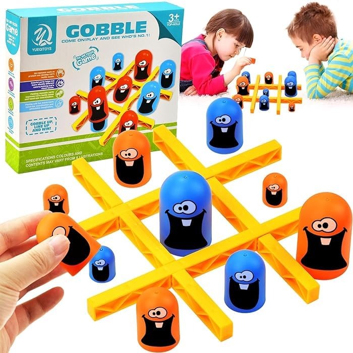 Gobble Family Tic Tac Toe Battle Fun Game - 726 - Default Title - Odeez | Educational Toys Pakistan 