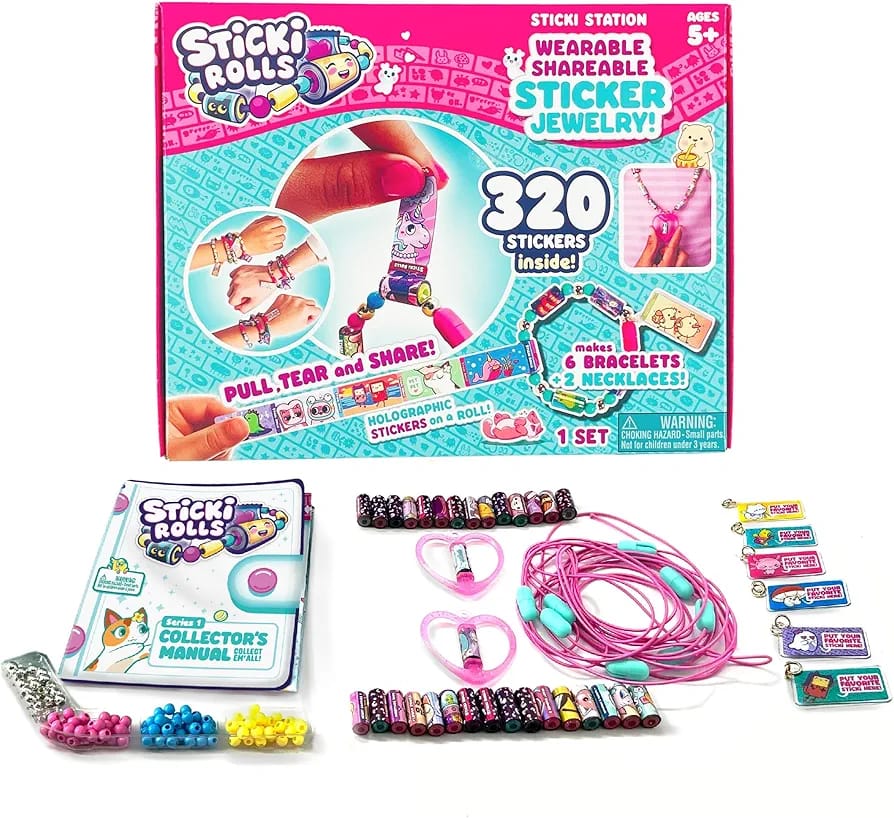DIY Stickers Jewelry with 320 Stickers - 21D