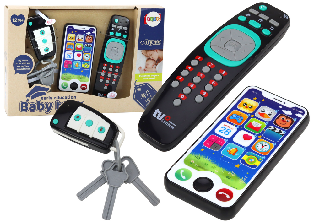 Remote Control Keys Phone Light Sound - 506