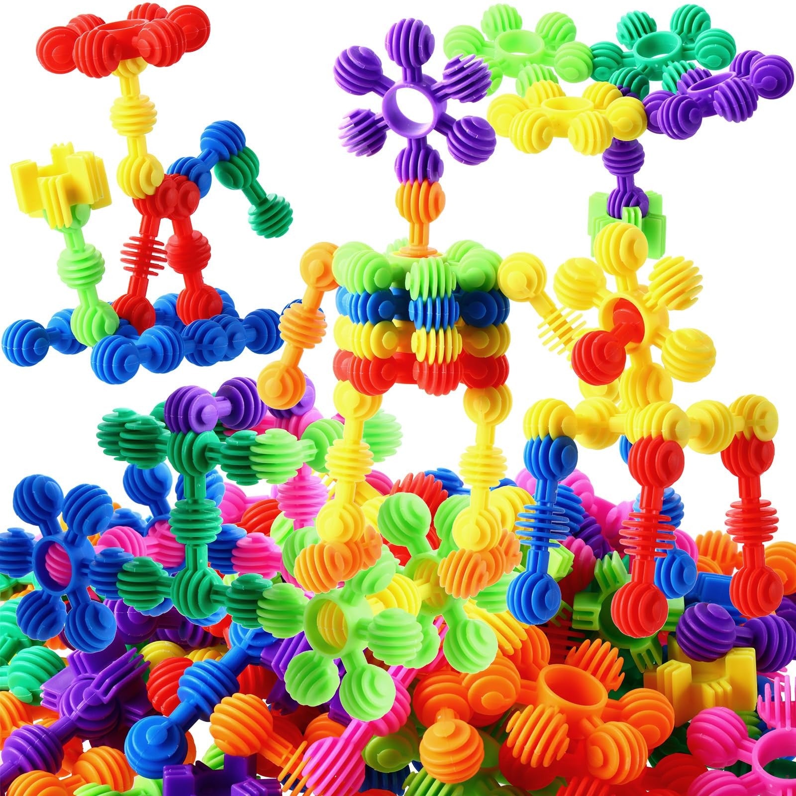 DIY Colorful Star Flex Interlocking Building Blocks - 281