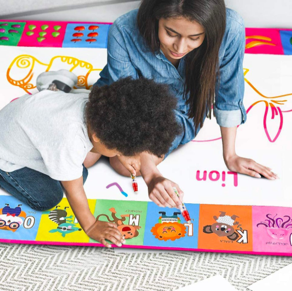 DIY Water Painting Carpet Graffiti Learning Mat - DM1