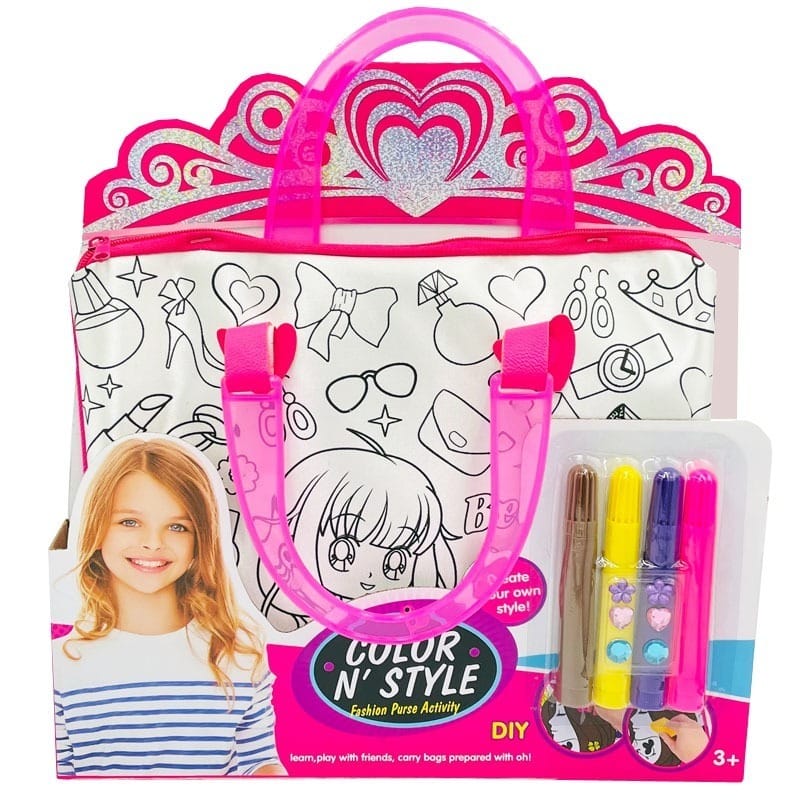 DIY Color N' Style Creative Bagpack Coloring Activity - 145
