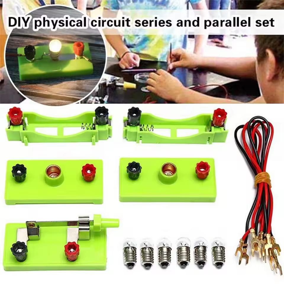 DIY STEM Electrical Circuit Experiment Electronic Set - 901 - Default Title - Odeez | Educational Toys Pakistan 