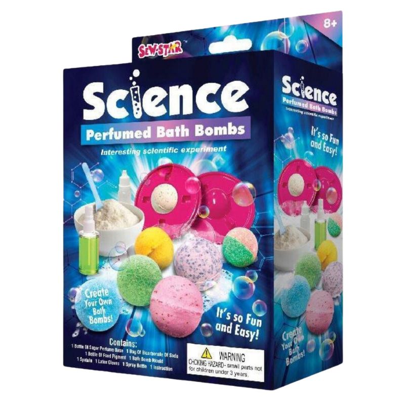 DIY Perfumed Bath Bombs Making Science Experiment Kit - 008 - Default Title - Odeez | Educational Toys Pakistan 