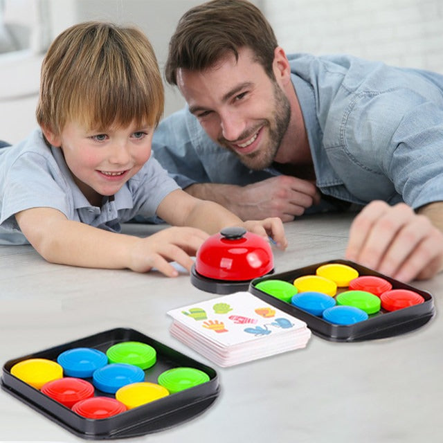 Crazy Push and Push Table Building Blocks Game - 24A - Default Title - Odeez | Educational Toys Pakistan 