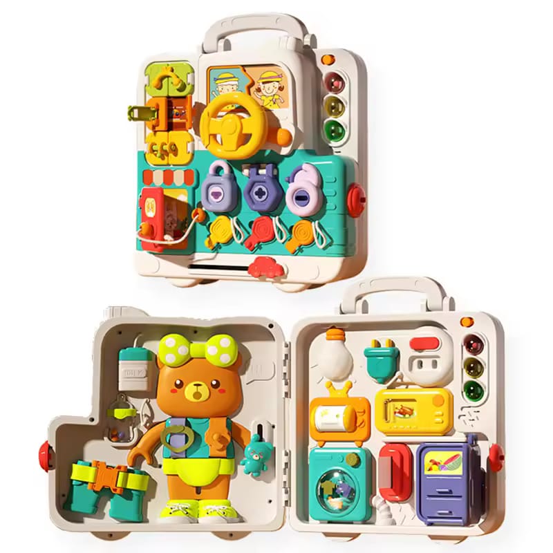 Mega Multi-activity Sensory Busy Light and Sound Busy Learning Kit - 514 - Default Title - Odeez | Educational Toys Pakistan 