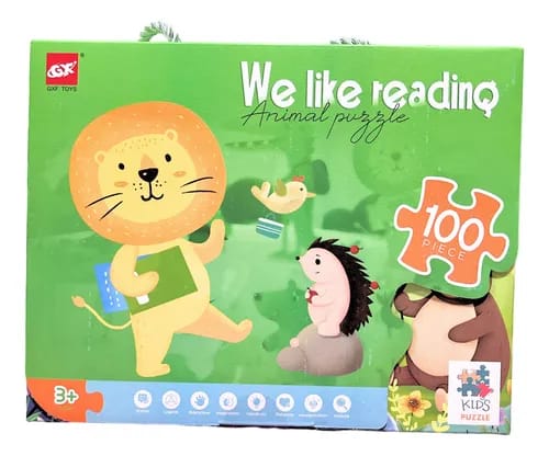 Cute Animal 100 pieces Jigsaw Puzzle 50x36 cm - 001