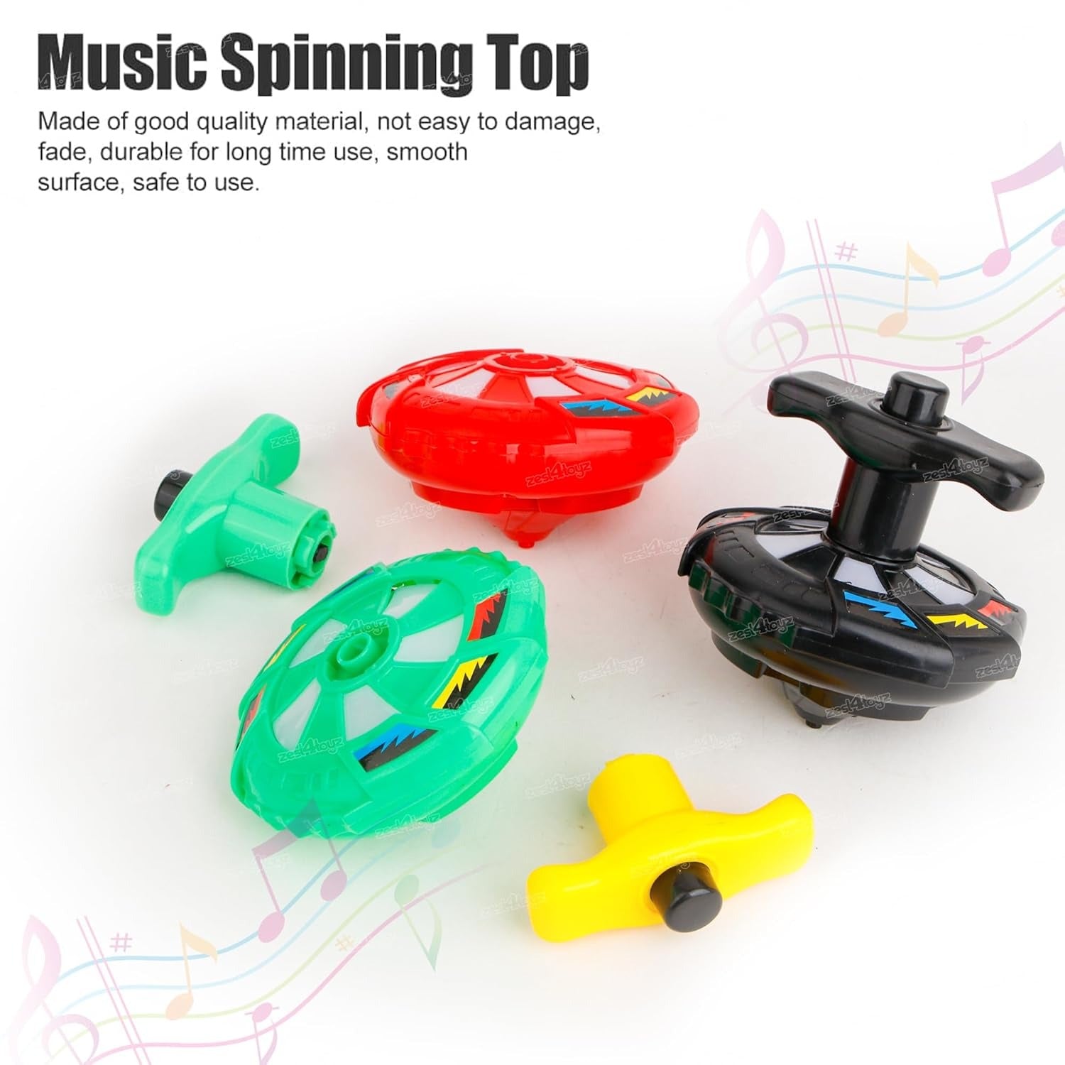 LED Light Spinning Top Up Music - 333