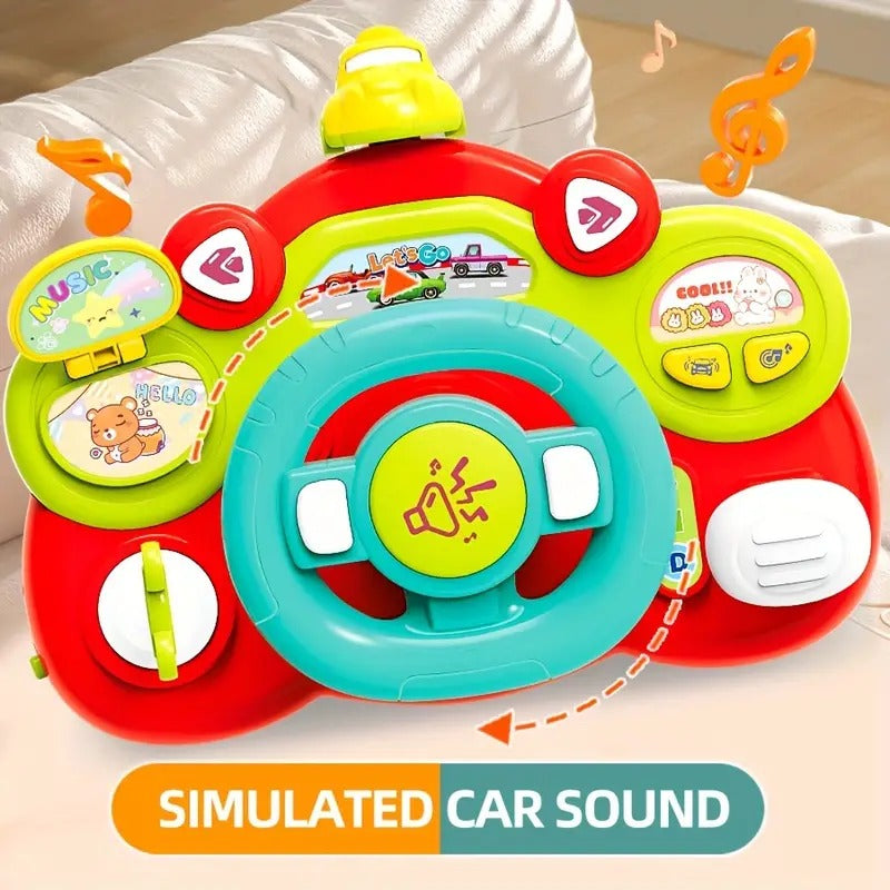 Multifunctional Activity Steering Wheel Pretend Play - 180 - Default Title - Odeez | Educational Toys Pakistan 