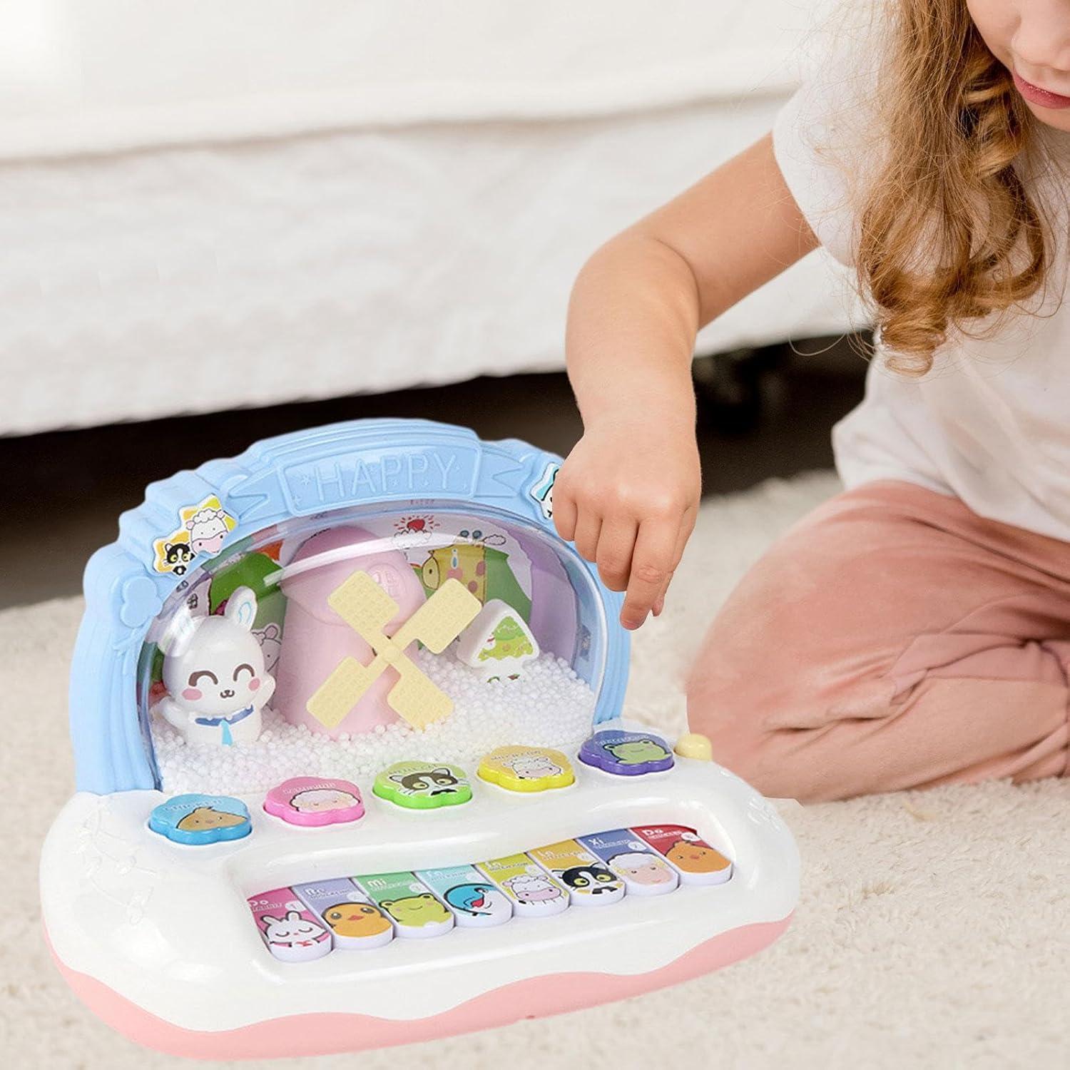 Glow Snowflake Animal Baby Piano kit - 349 - Default Title - Odeez | Educational Toys Pakistan 