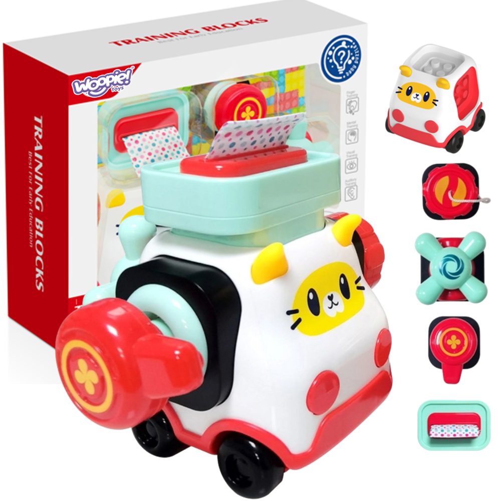 Training Busy Board Activity Car Blocks - 084