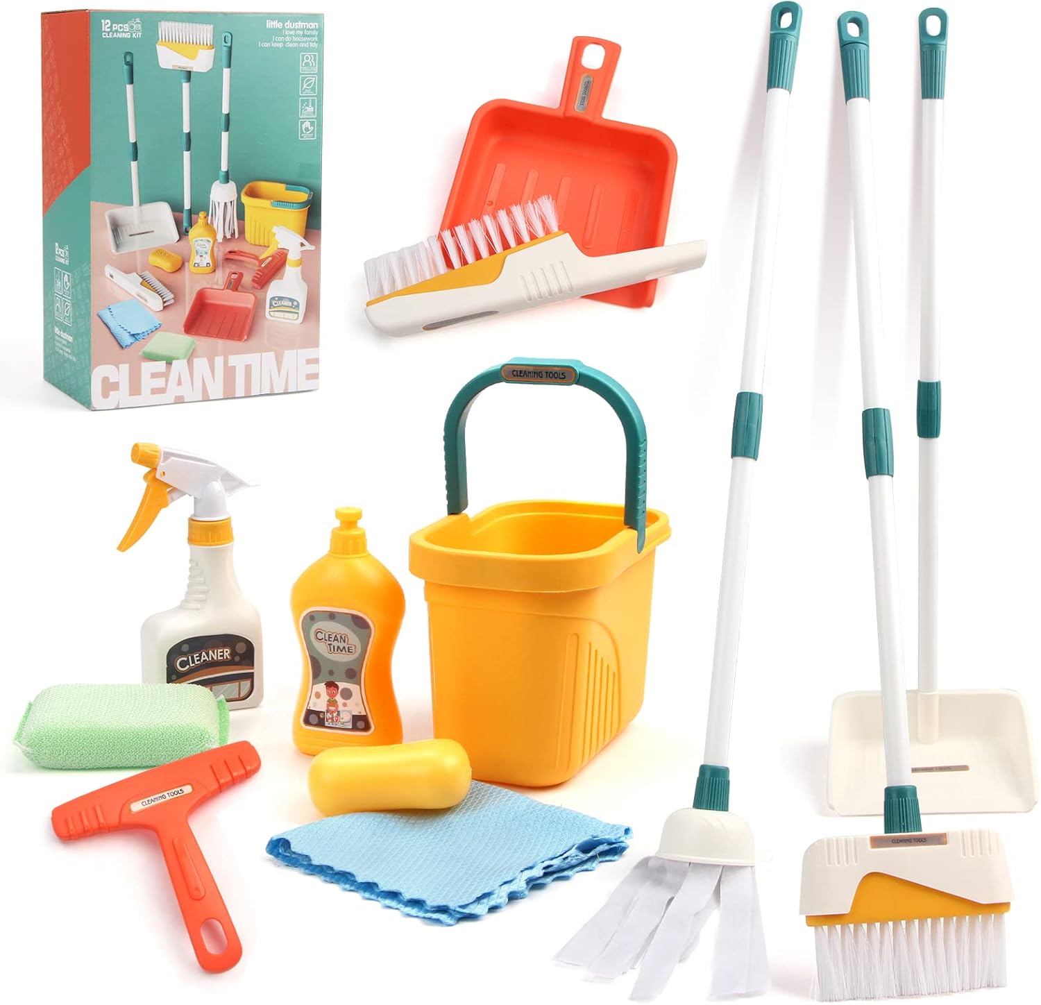 Children Clean Time Cleaning Set - 149 - Default Title - Odeez | Educational Toys Pakistan 