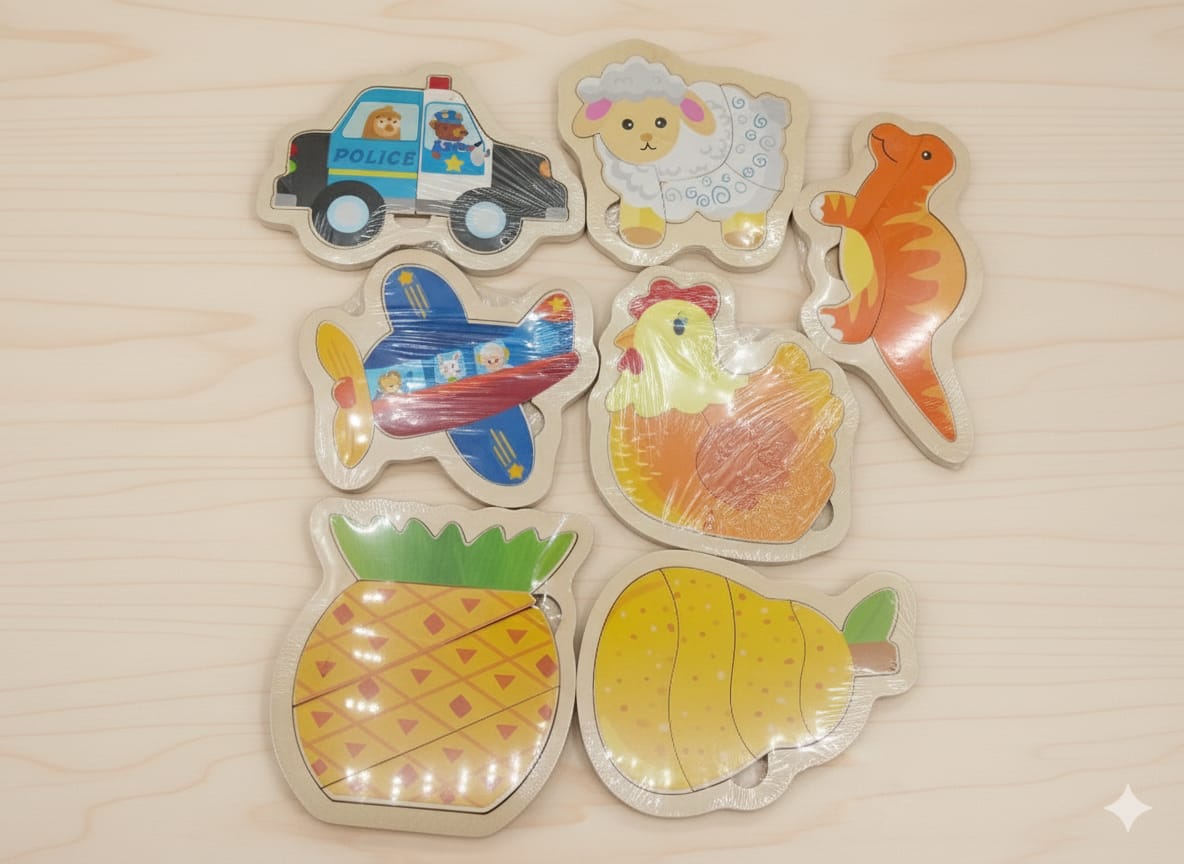 Wooden Jigsaw Puzzle Random Character 1 piece - 474