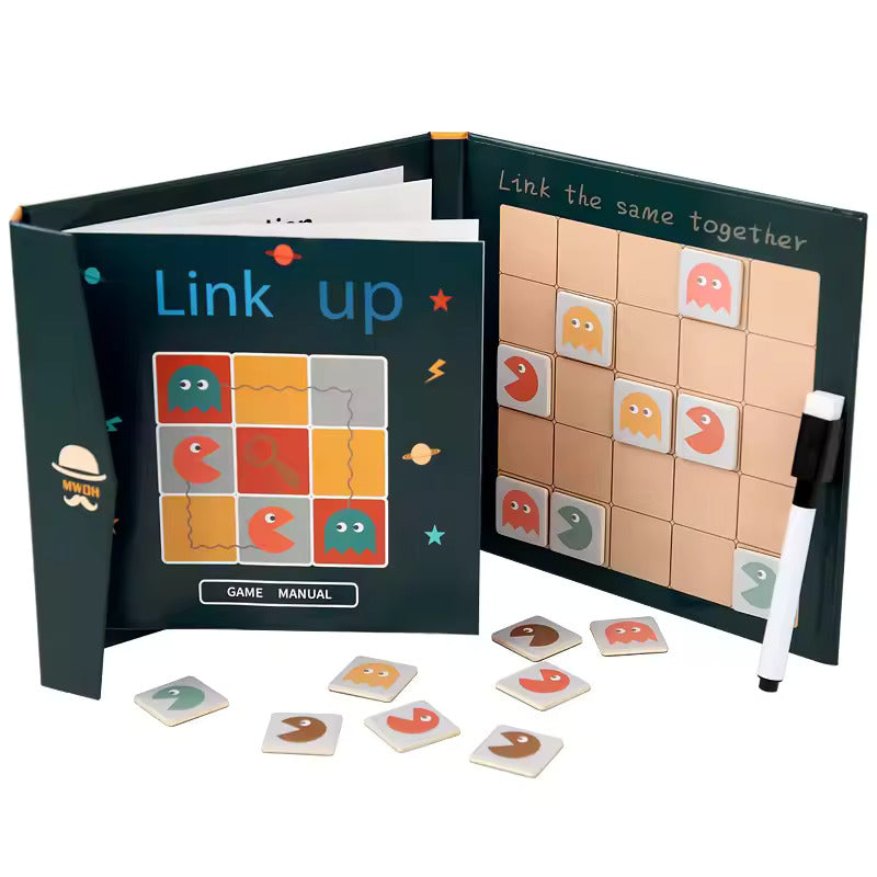 Matching Link up Logic Activity Kit Magnetic  Board - 054 - Default Title - Odeez | Educational Toys Pakistan 