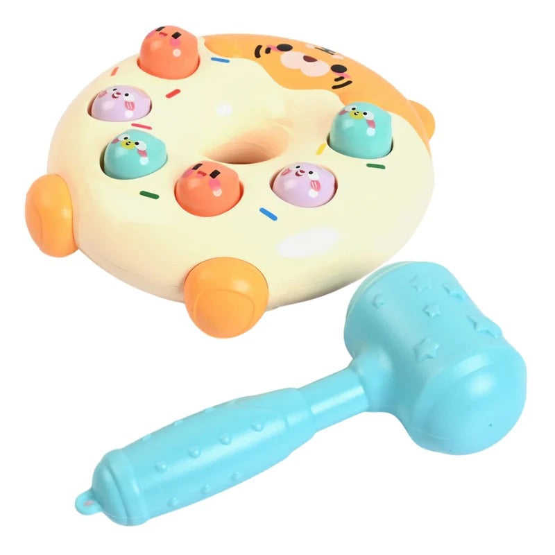 Donut Beat A Mole Musical Toy with Hammer - 015 - Default Title - Odeez | Educational Toys Pakistan 
