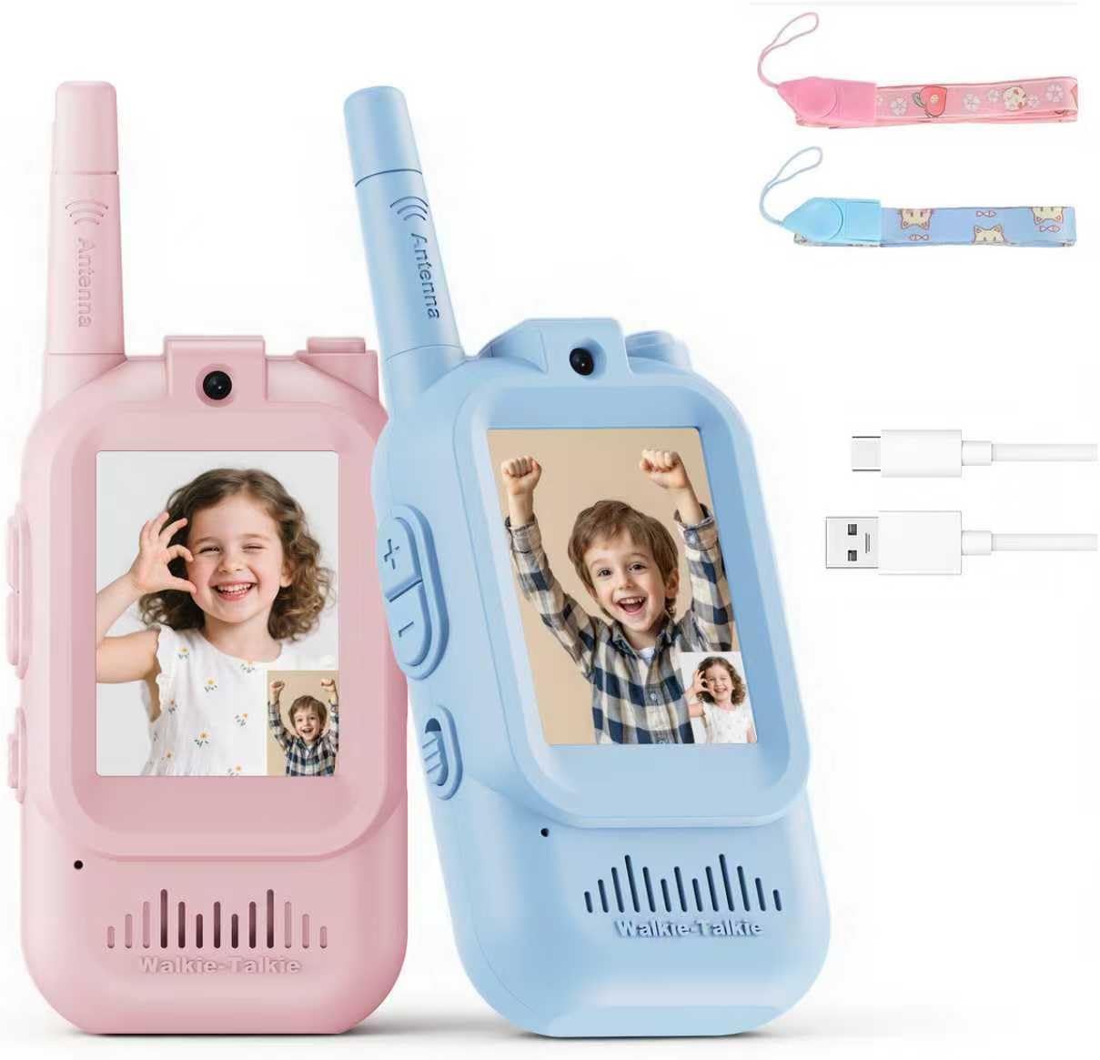 Rechargeable Video Call Walkie Talkie for Kids