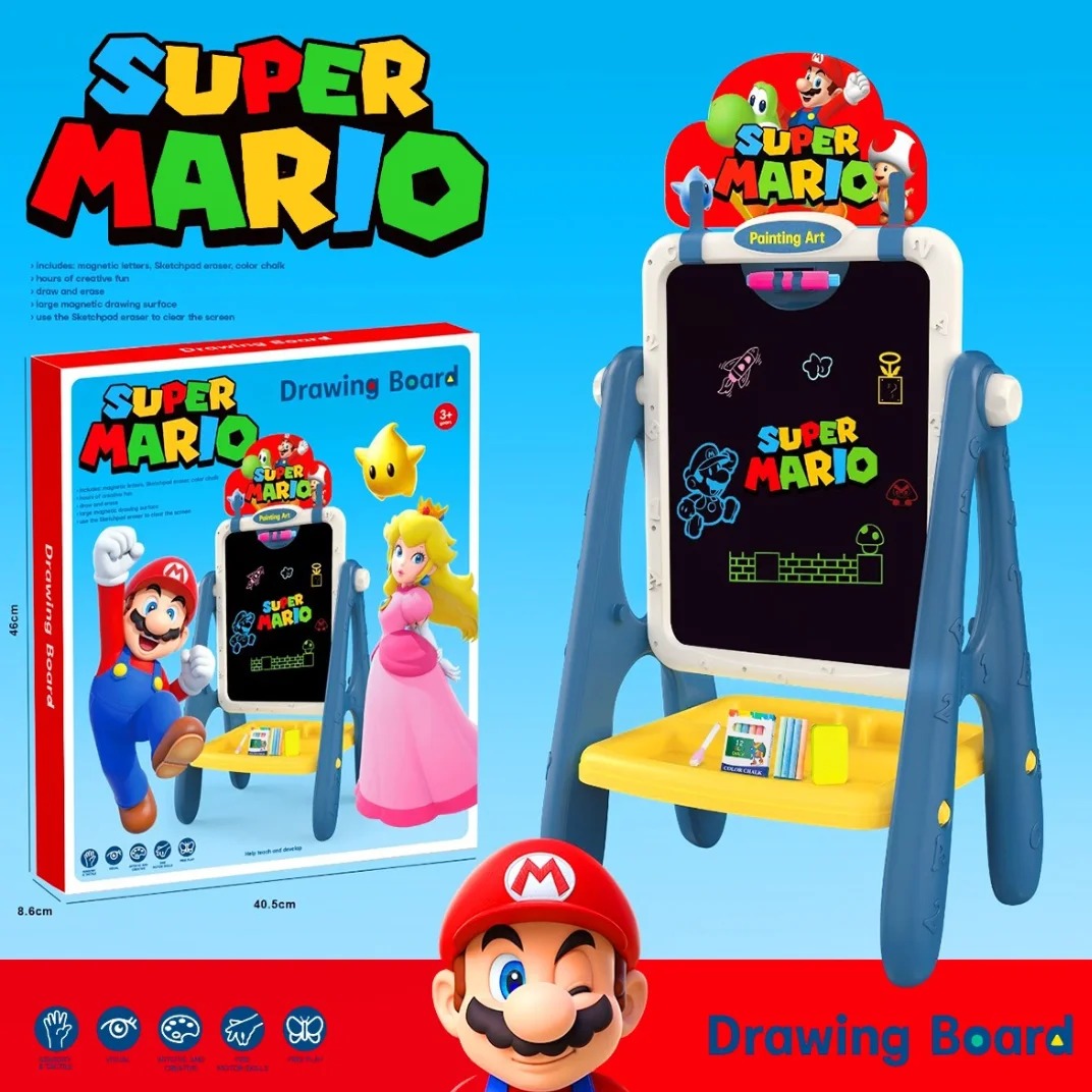 Super Mario Artist Easel Drawing Board - 59D