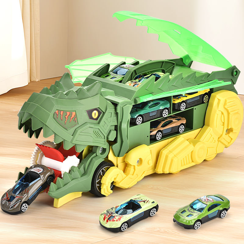 Portable Dinosaur Truck Sliding Race Cars - 302