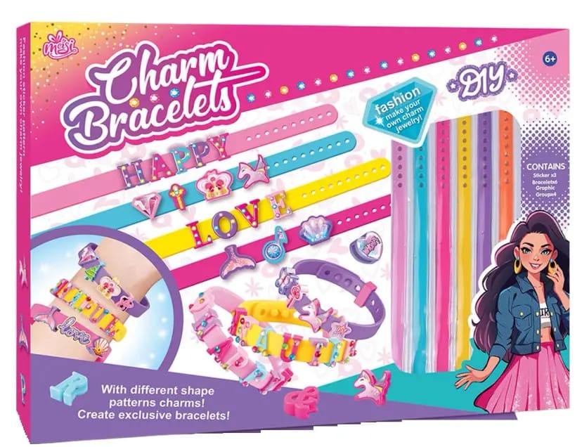 DIY Unicorn Charm Bracelet Set - 320