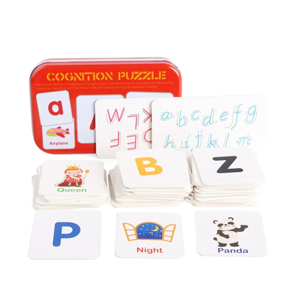 Cognition Flash Cards Puzzle Early Education - 025