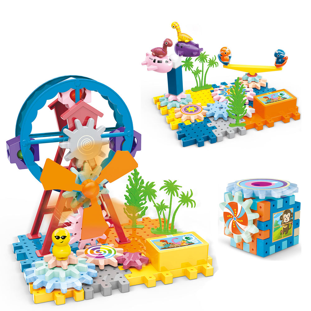 Electric Ferris Wheel Gear Blocks 46 pieces - 04A