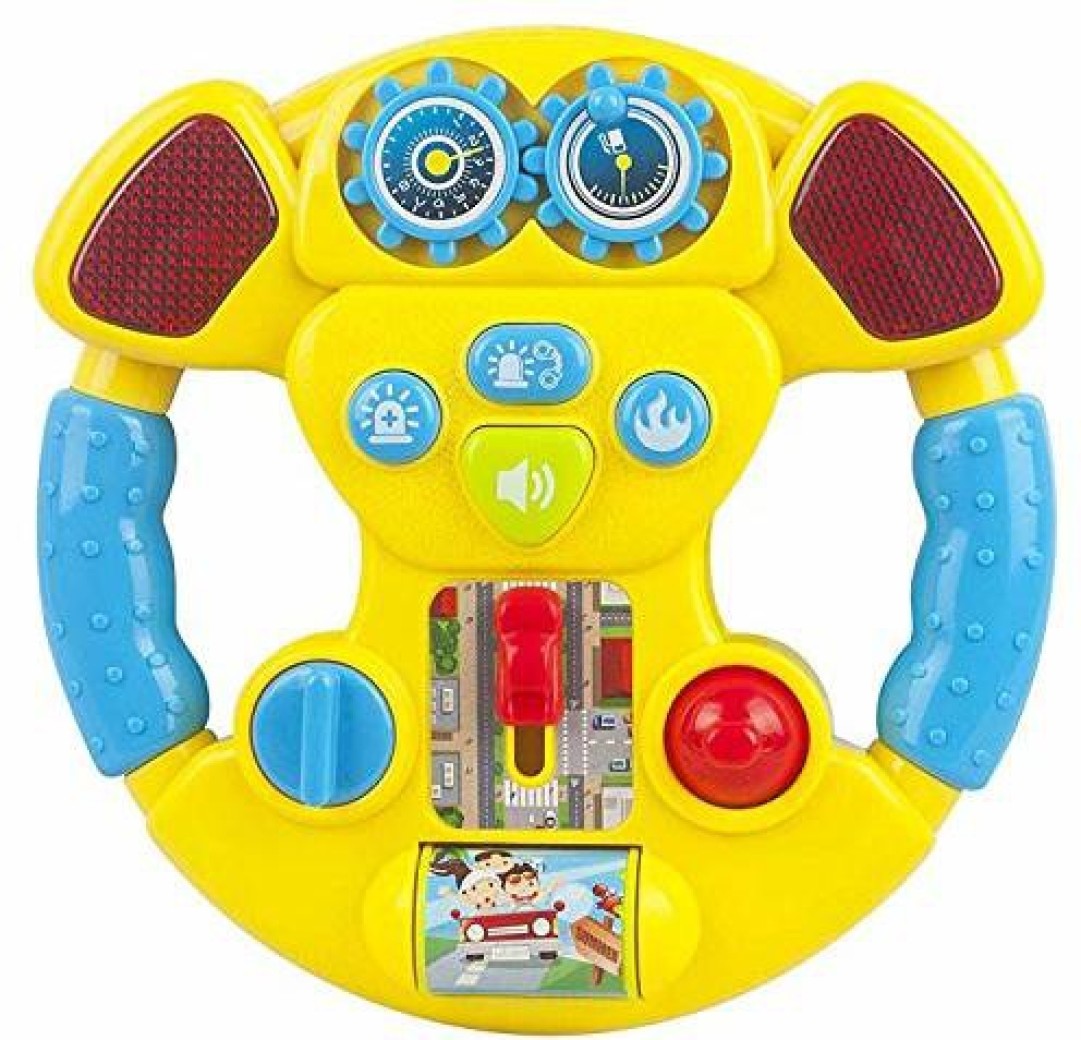 Kids Fun Learn and Sound Steering Wheel - 32B