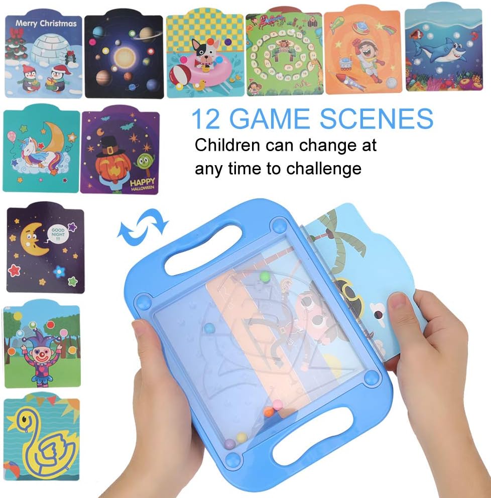 Hand Balance Puzzle Maze Game 12 Pattern Challenges - 522 - Default Title - Odeez | Educational Toys Pakistan 