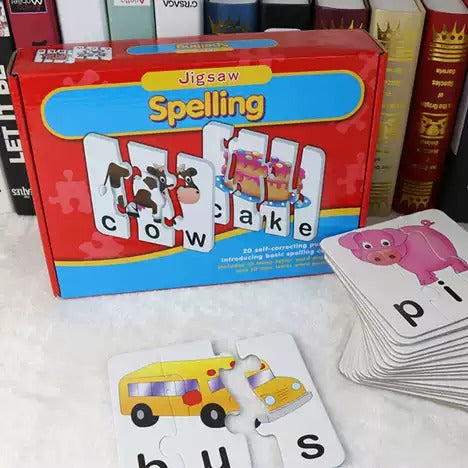 Match it Spelling 24 self correcting puzzle - 080 - Default Title - Odeez | Educational Toys Pakistan 