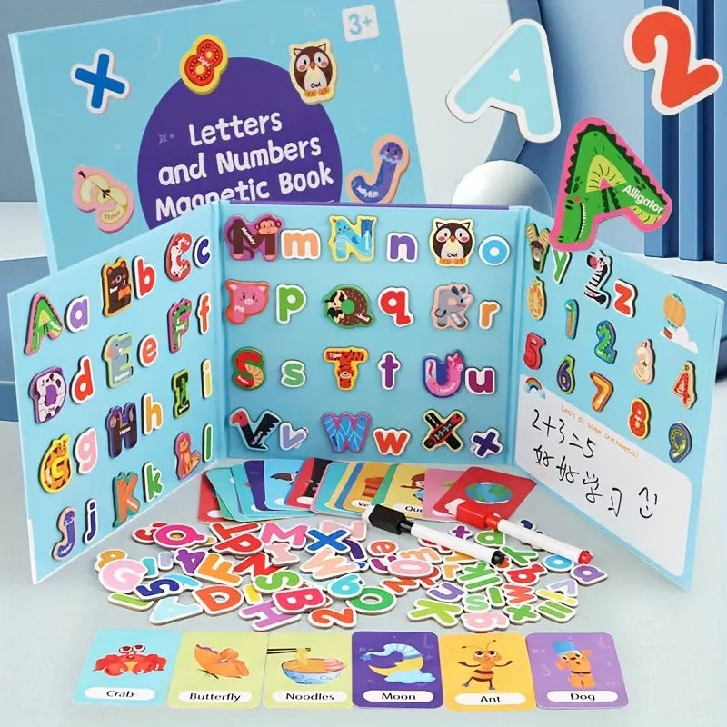 Letters and Numbers Magnetic Learning Book - 050