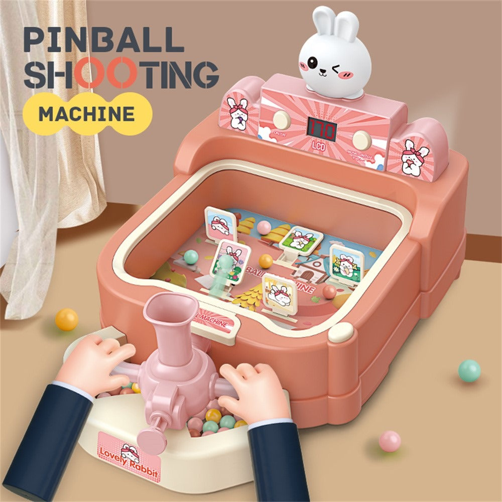 Cartoon Pinball Target Shooting Machine with Score - 601