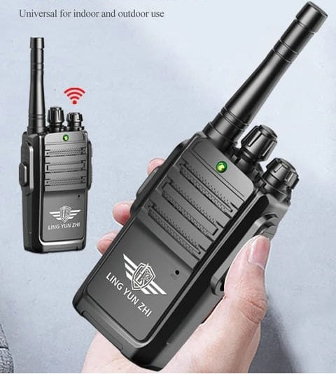 Black Walkie Talkie Two Pieces 100M Range - 031 - Default Title - Odeez | Educational Toys Pakistan 