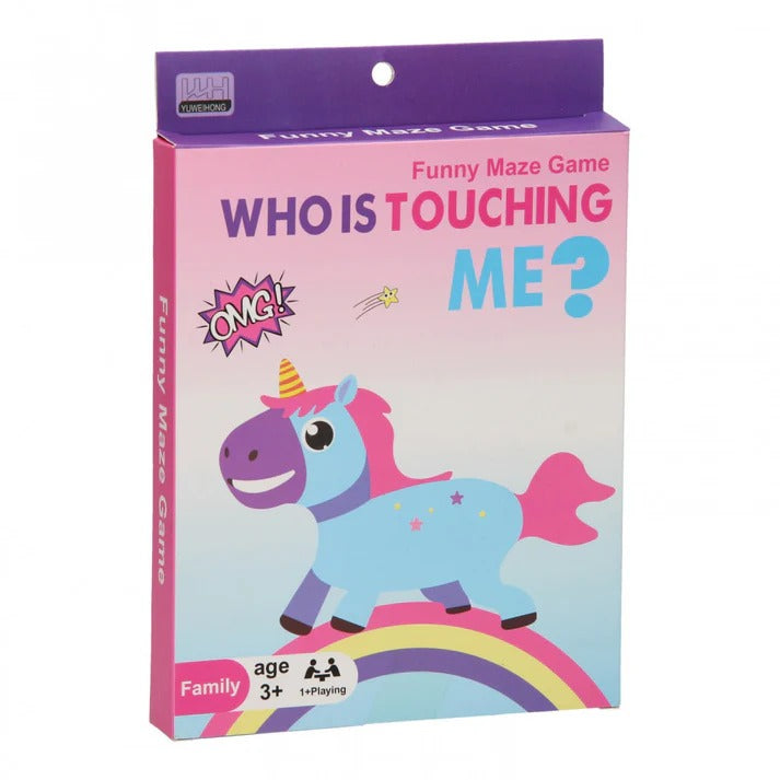 Who Is Touching ME? Unicorn Funny Maze Game - 18D