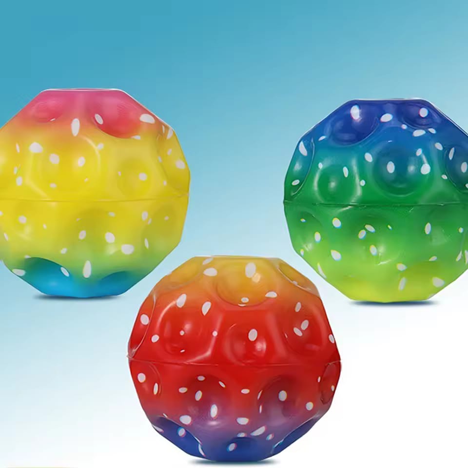 High Bounce Moon Gradient Anti Stress Ball Small - 006