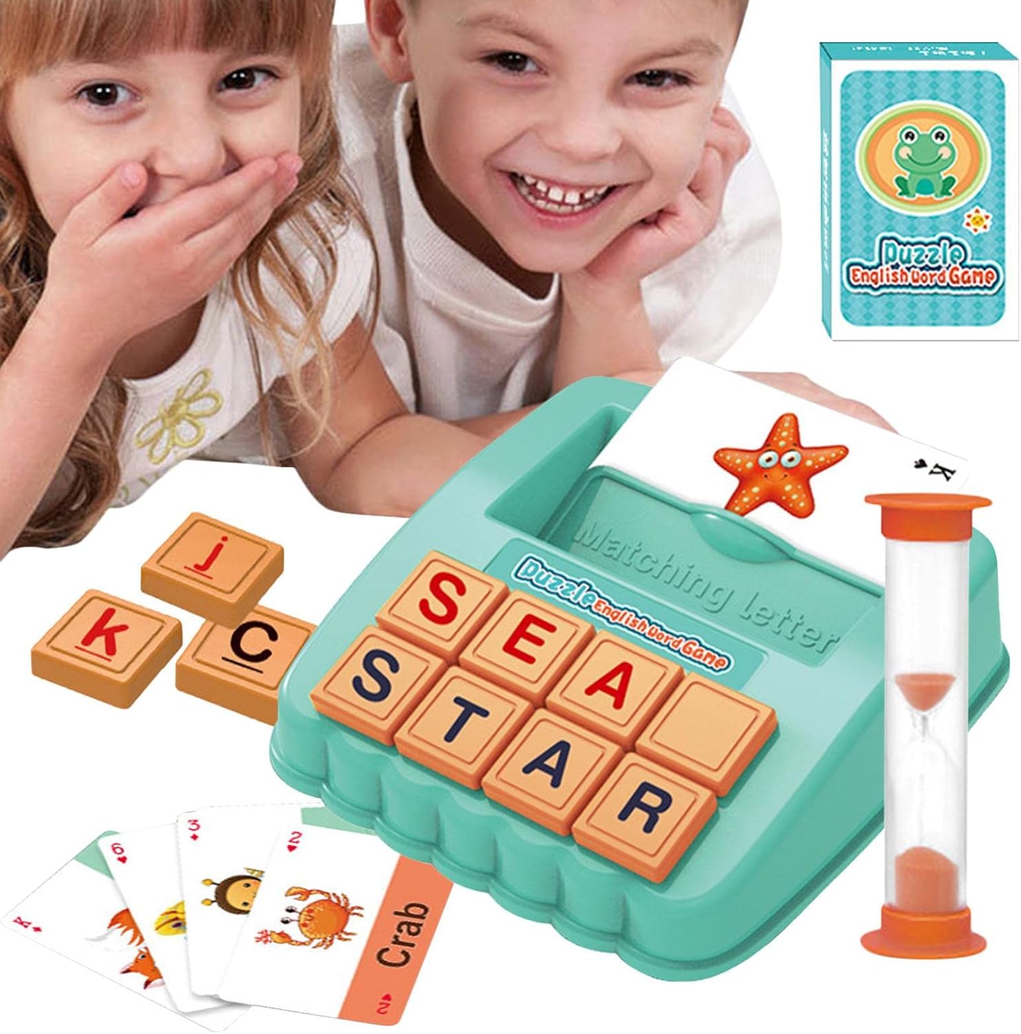 Fun Matching Alphabet Spelling Card Game - 73C - Default Title - Odeez | Educational Toys Pakistan 