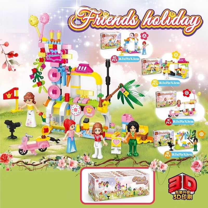 Friends Holiday Building Blocks 363 pieces - 152