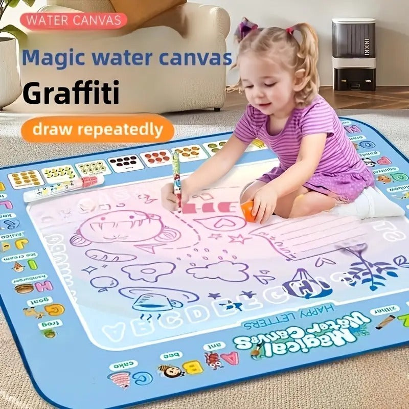 Magical Aqua Doodle Canvas Washable Happy Letters 80 x 60 cm - 681
